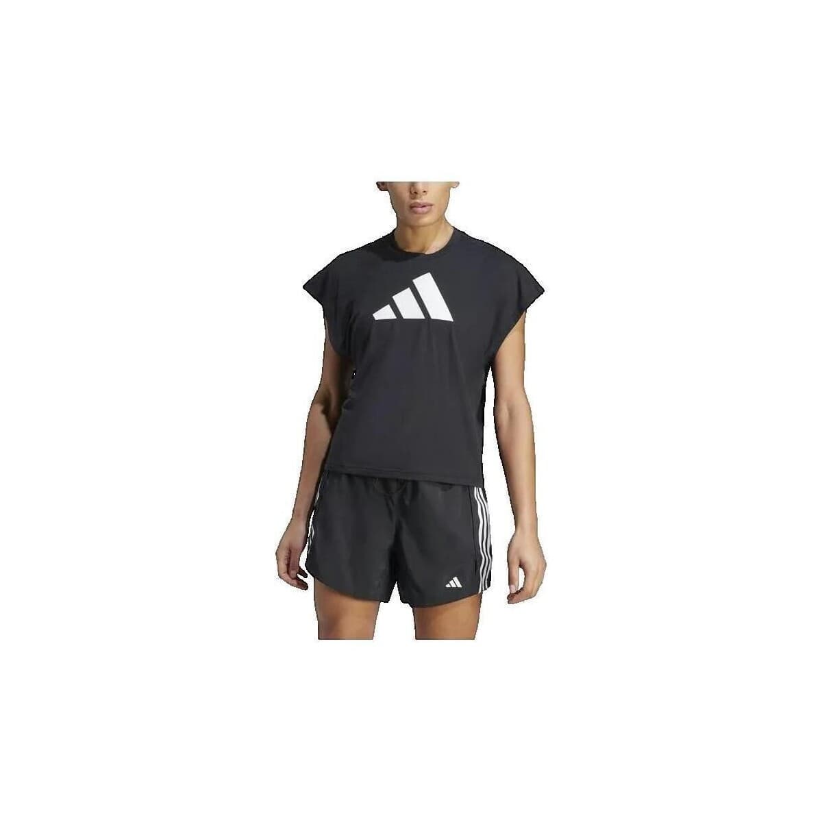Women's Sports T-Shirts adidas Black