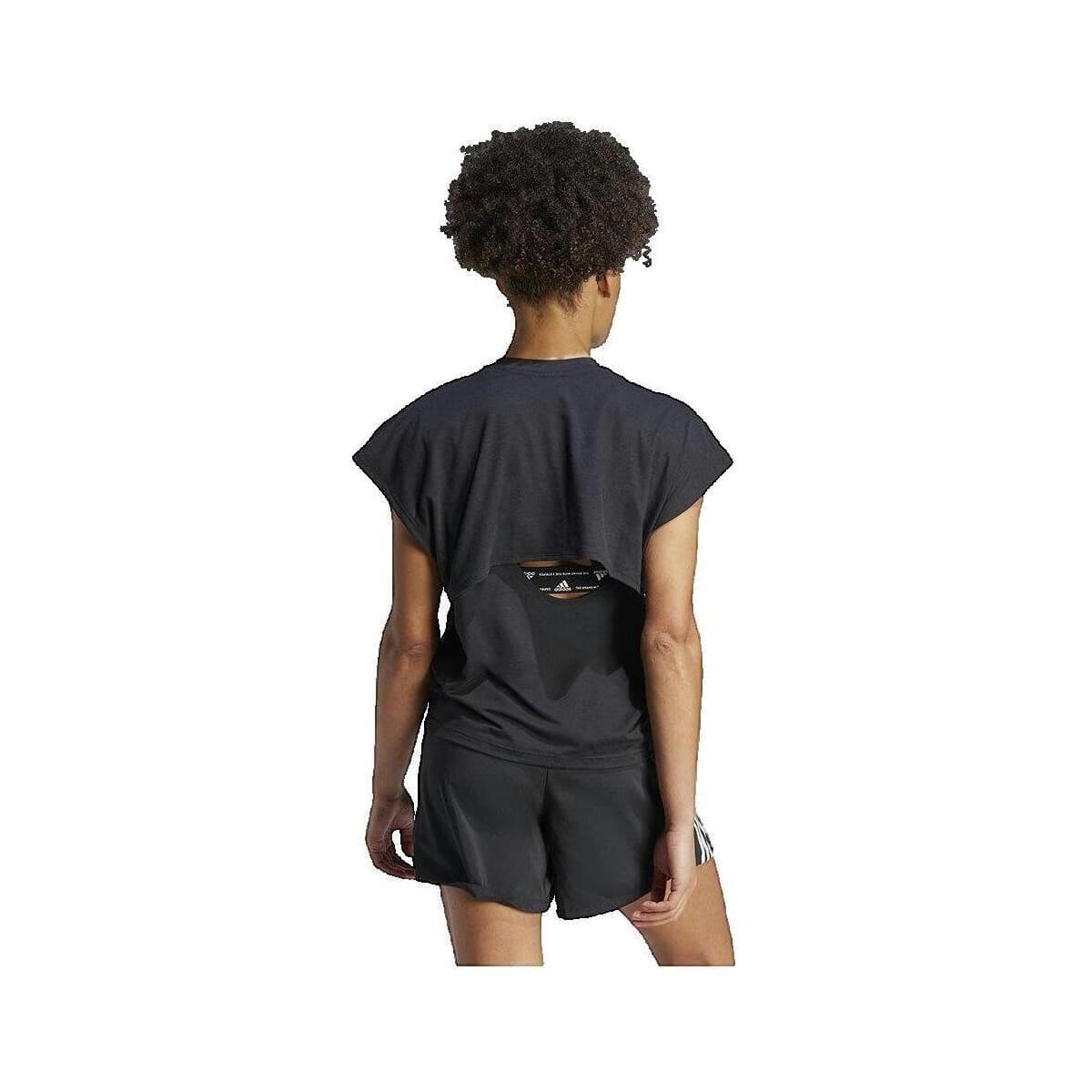 Women's Sports T-Shirts adidas Black