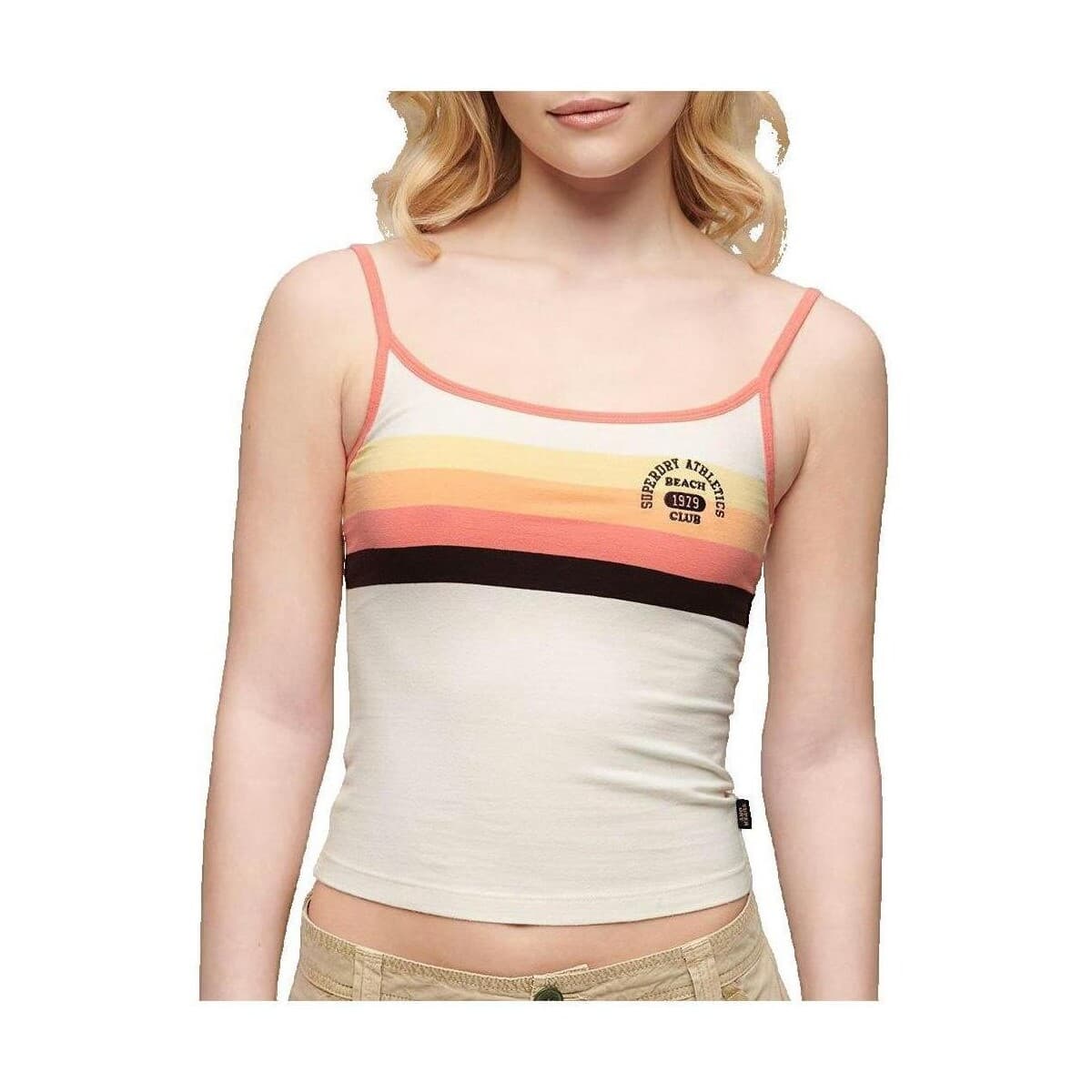 Women's Sleeveless Tops Superdry Red