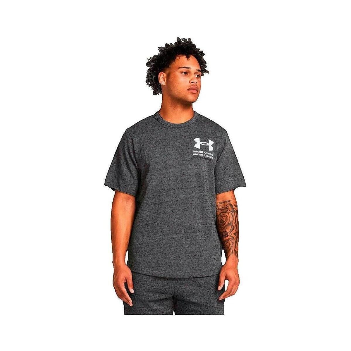 Men's T-Shirts Under Armour Gray