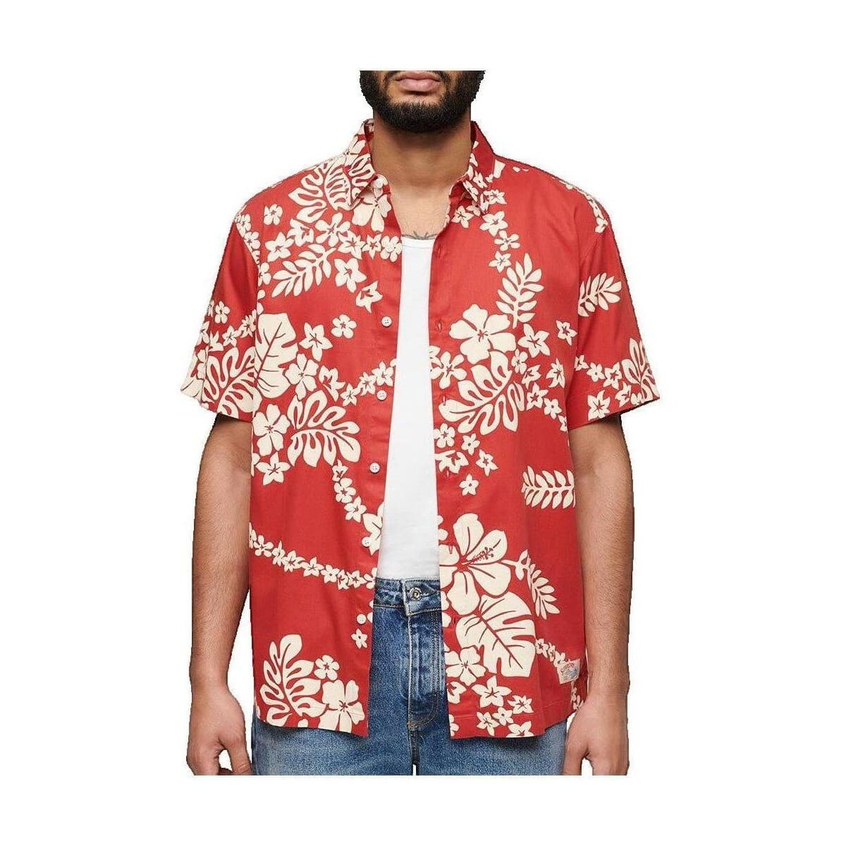 Men's Shirts Superdry Red