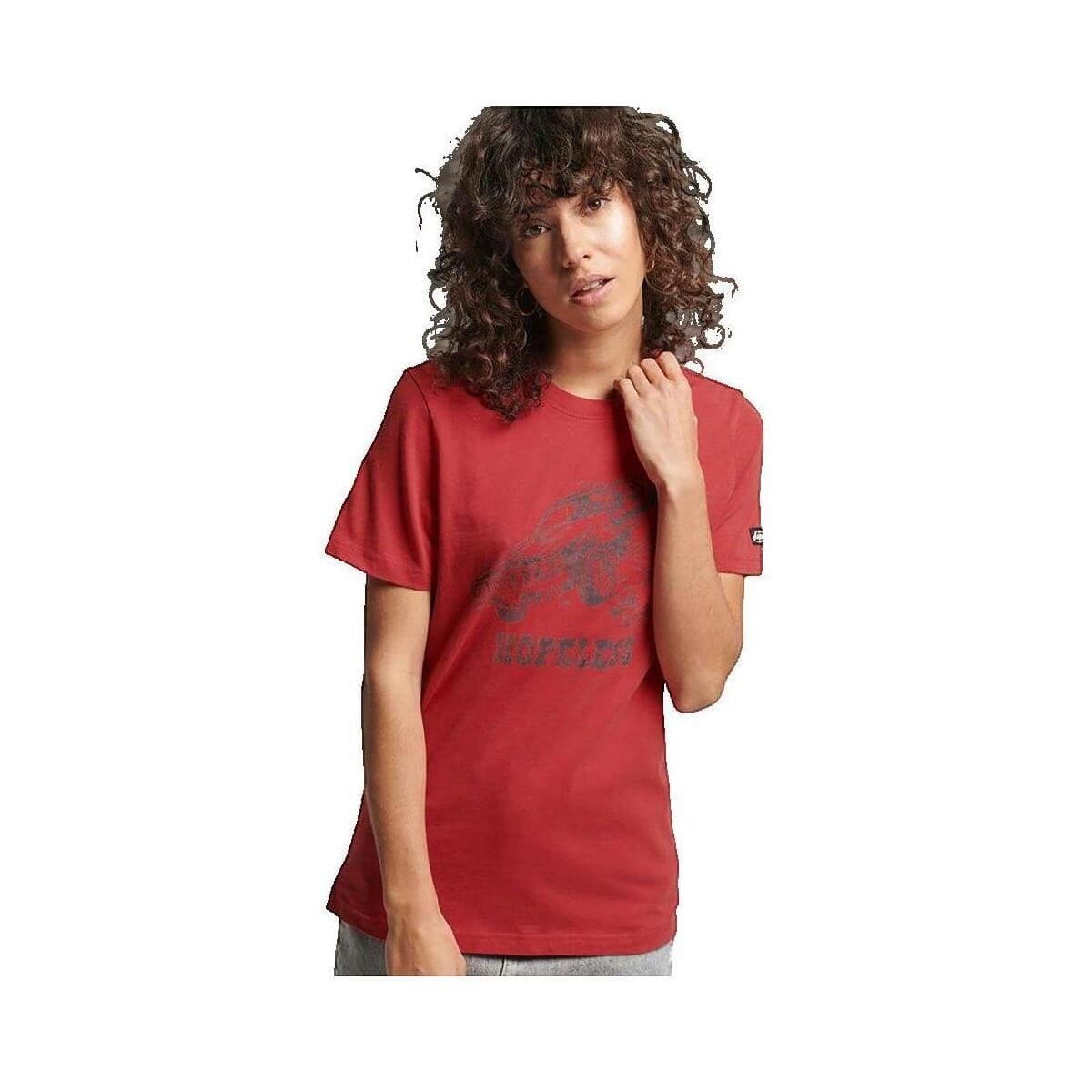 T-shirt με κοντά μανίκια Superdry T-shirt Vintage Crossing Lines