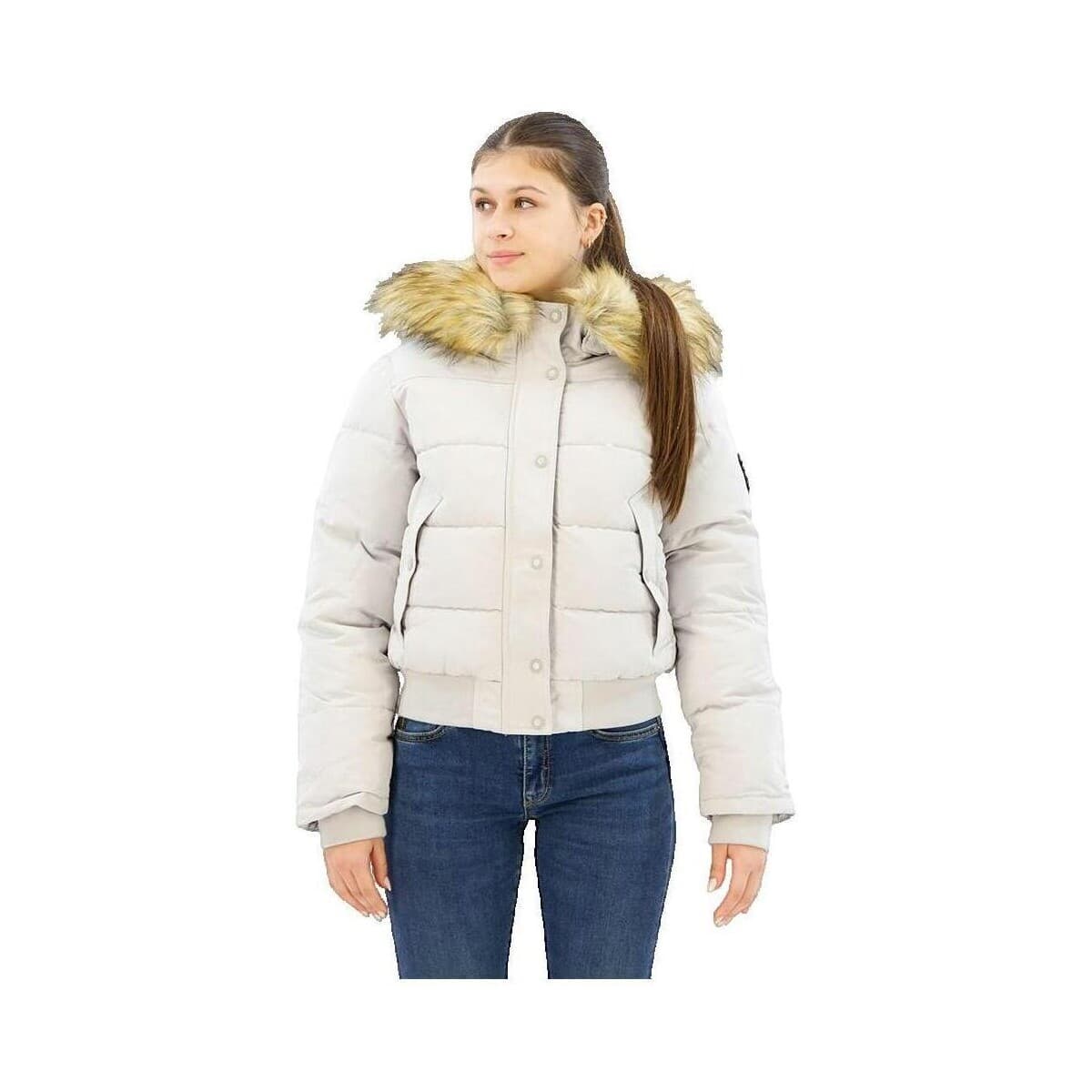 Women's Coats Superdry Gray
