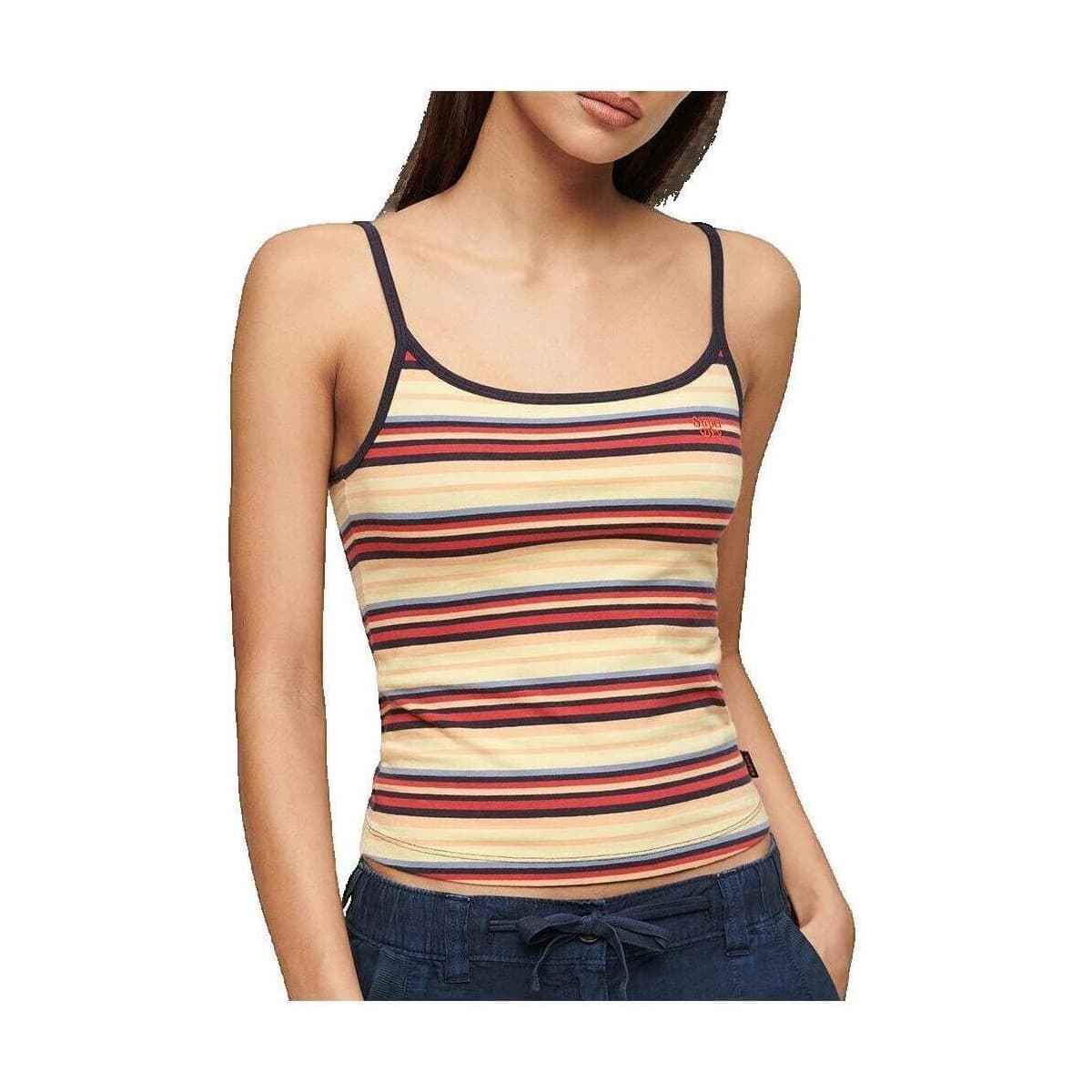 Women's Sleeveless Tops Superdry Red