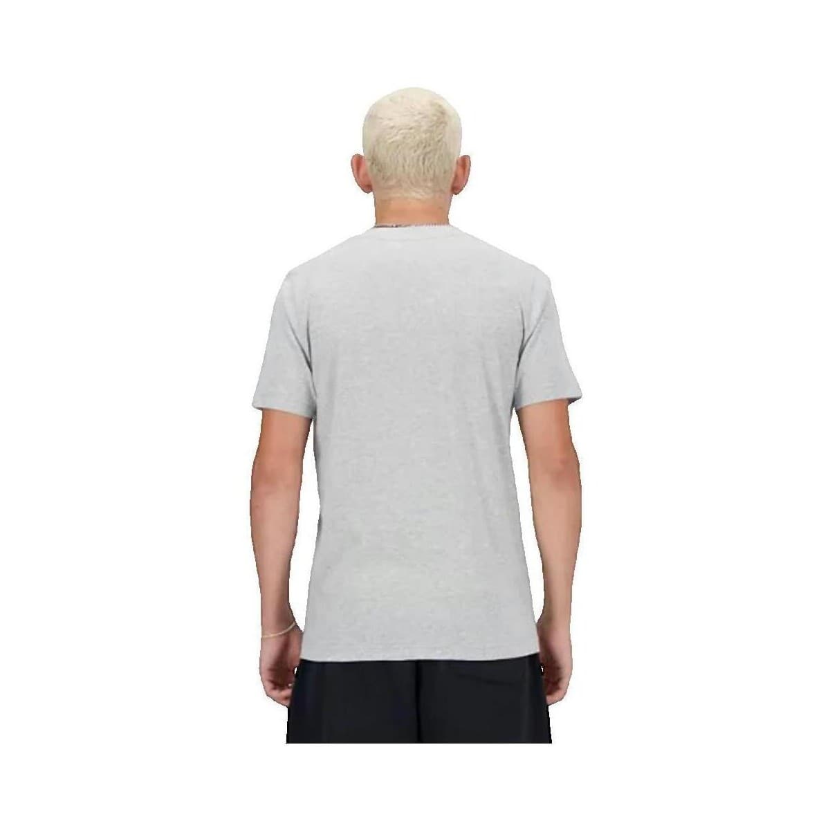 Men's Sports T-Shirts New Balance Gray