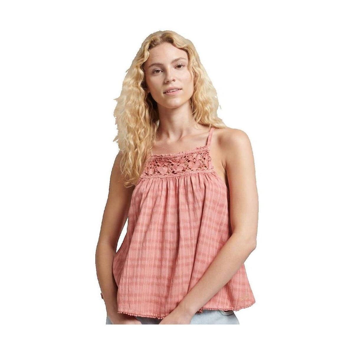 Μπλούζα Superdry Débardeur Vintage Halter Cami