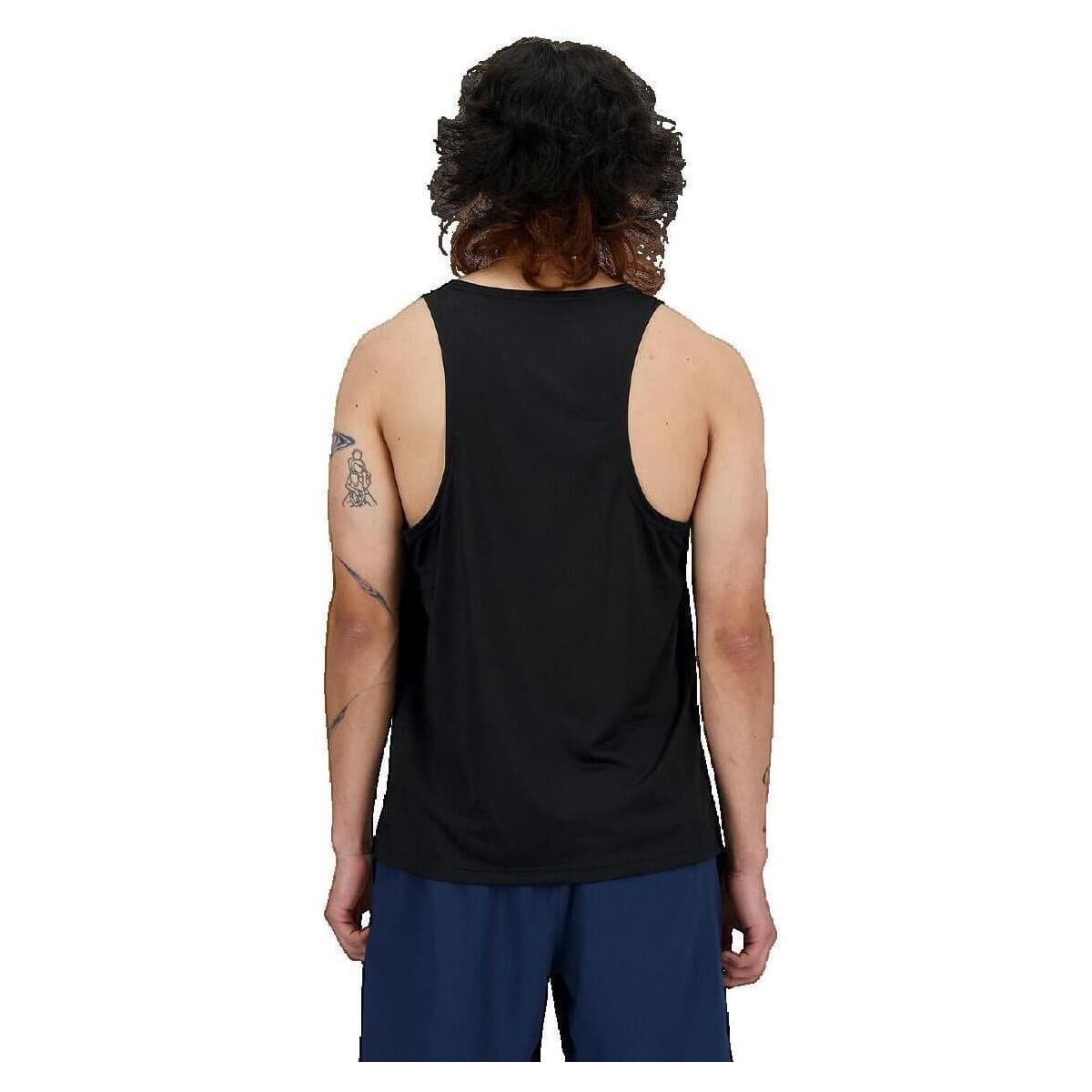 Women's Sleeveless Tops New Balance Black