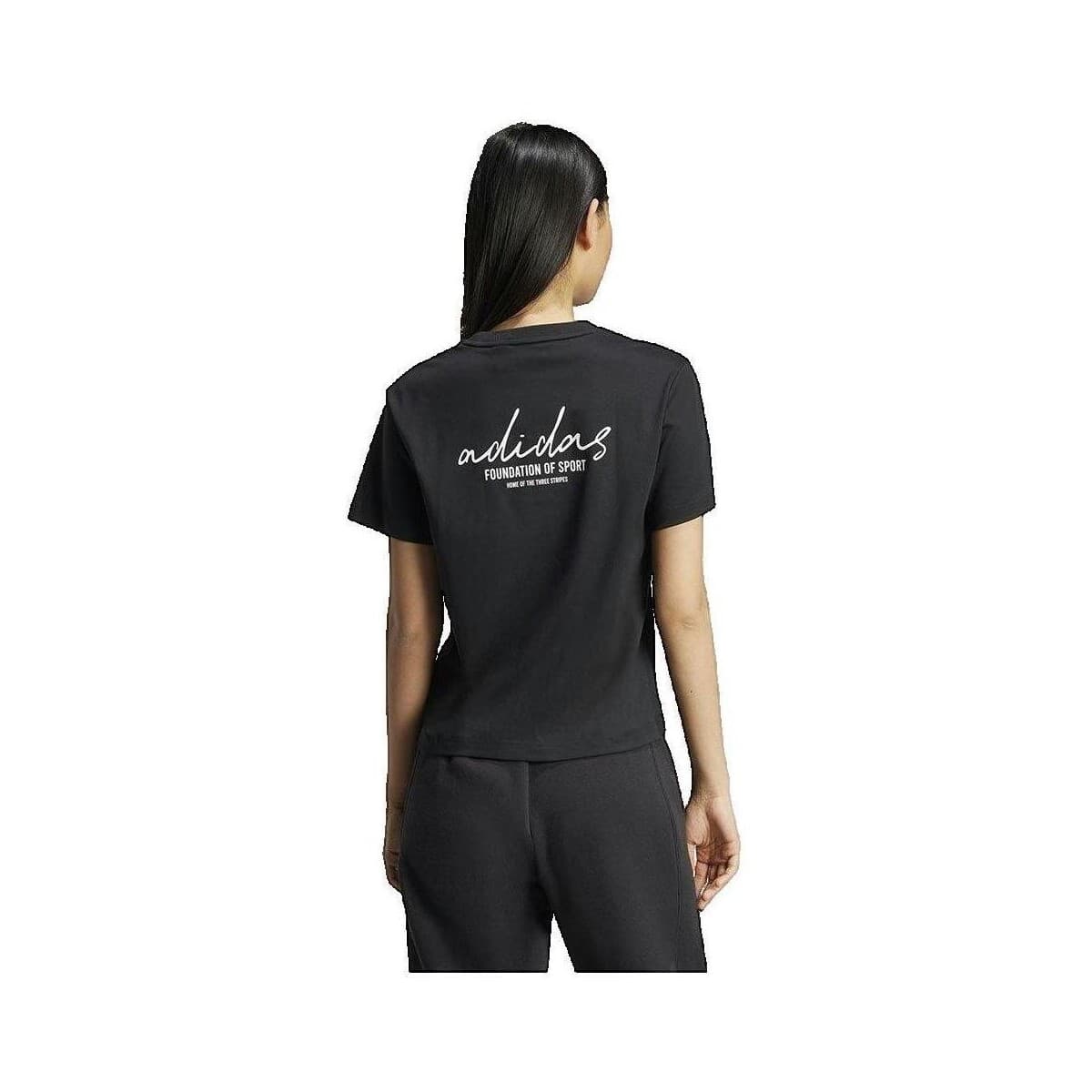 Women's T-Shirts adidas Black