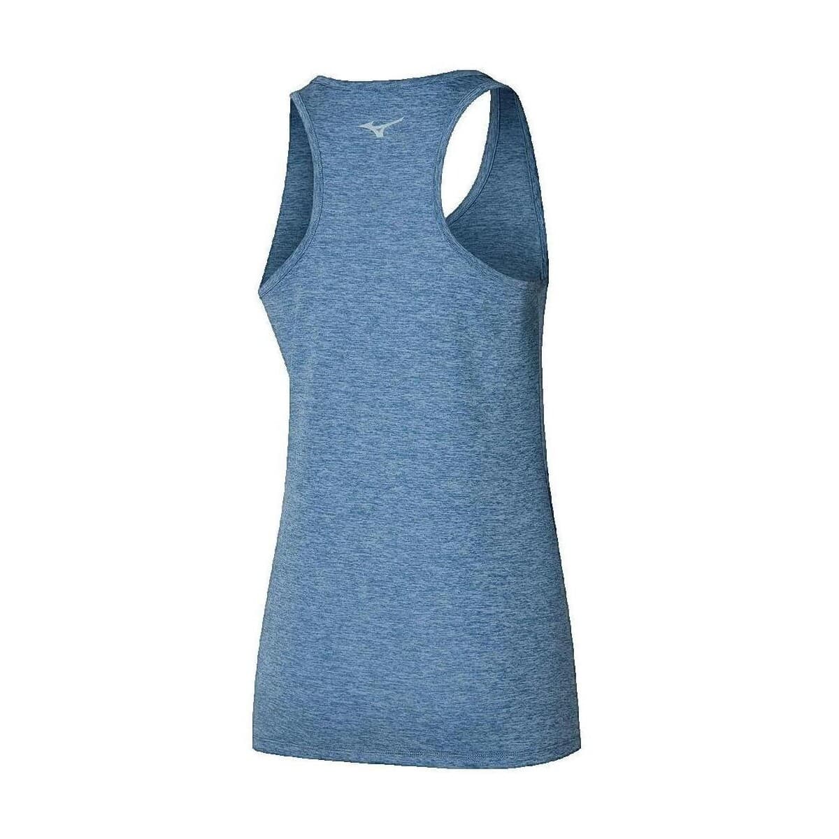 Women's Sleeveless Tops Mizuno Blue