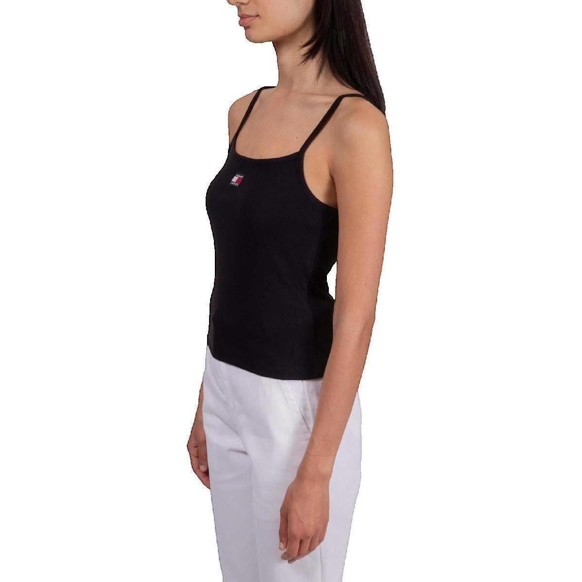 Women's Sleeveless Tops Tommy Hilfiger Black