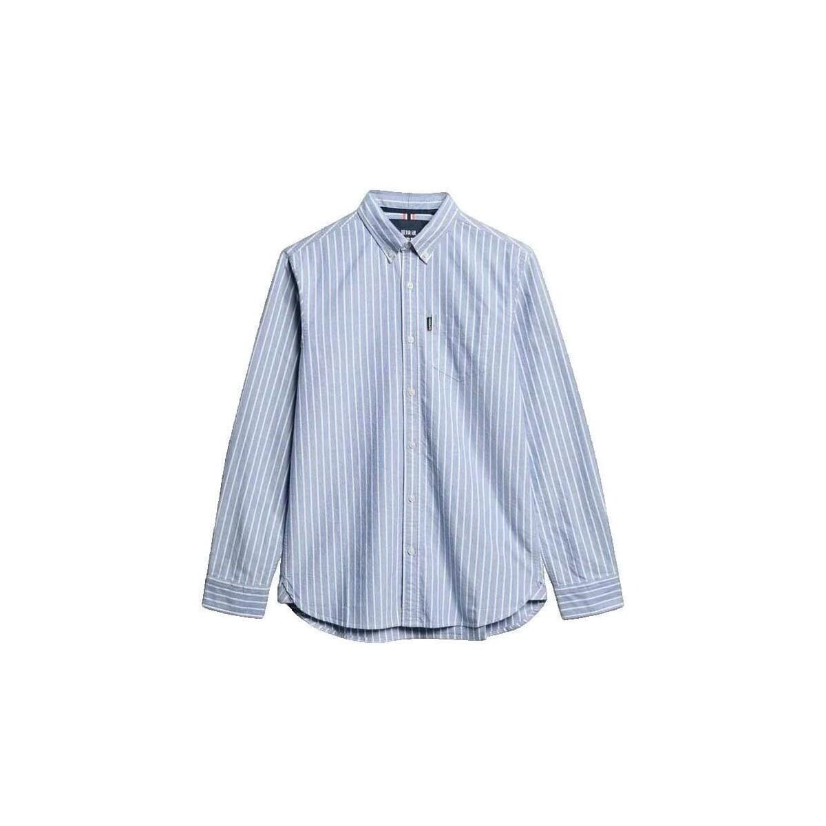Men's Shirts Superdry Blue