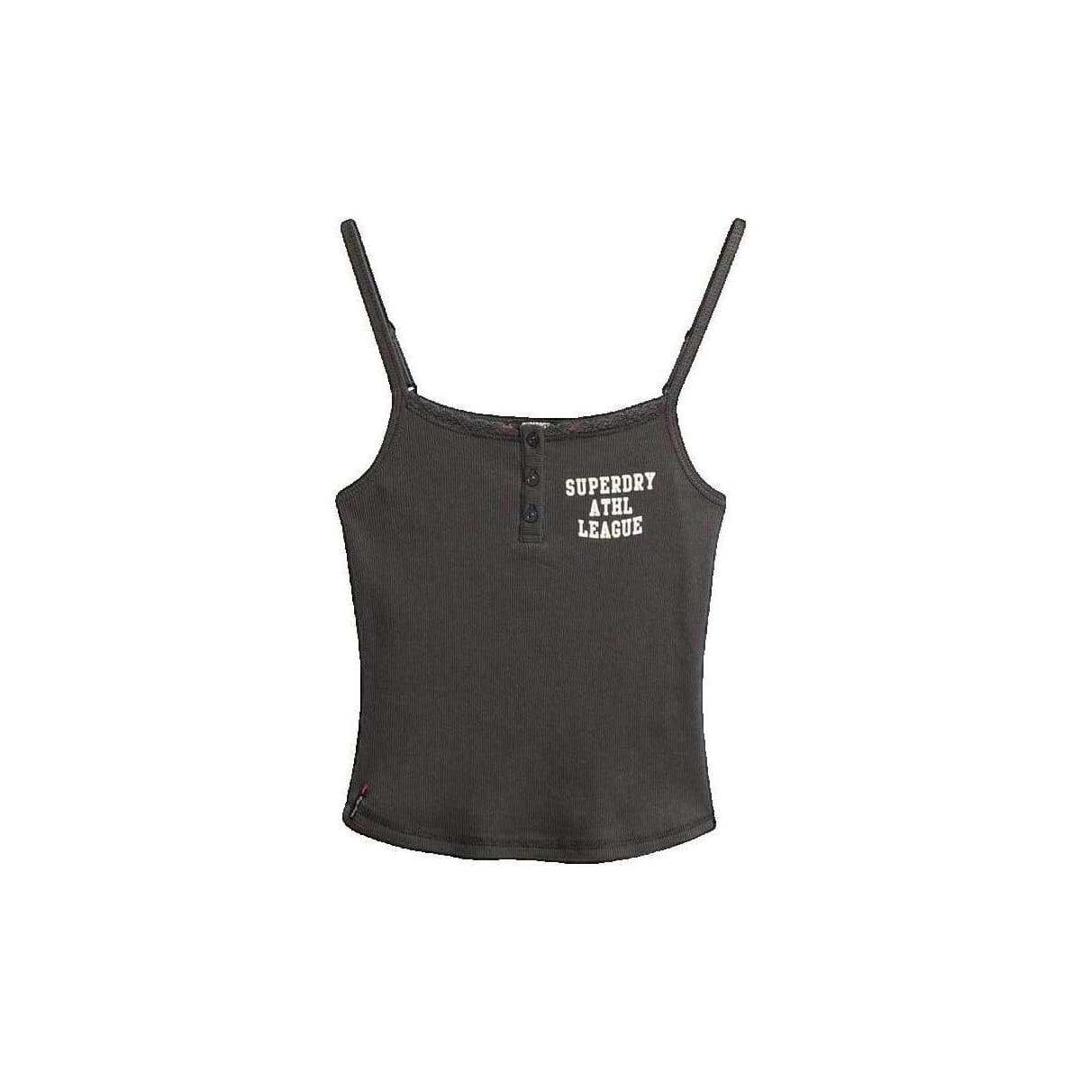Women's Sleeveless Tops Superdry Black