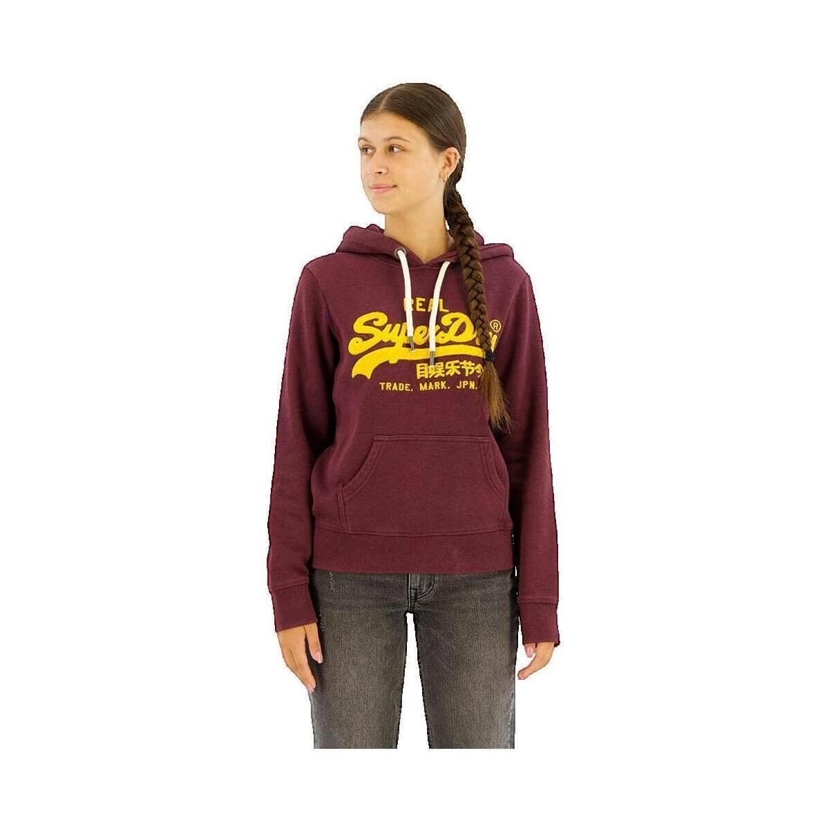 Women's Sweatshirts Superdry Bordeaux