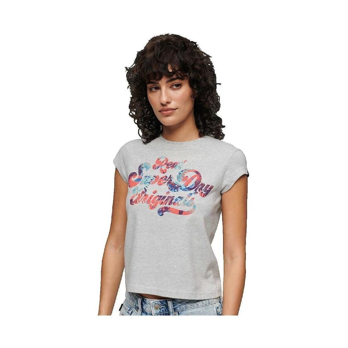 Women's T-Shirts Superdry Multicolor