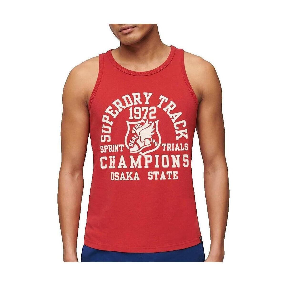 Men's T-Shirts Superdry Red