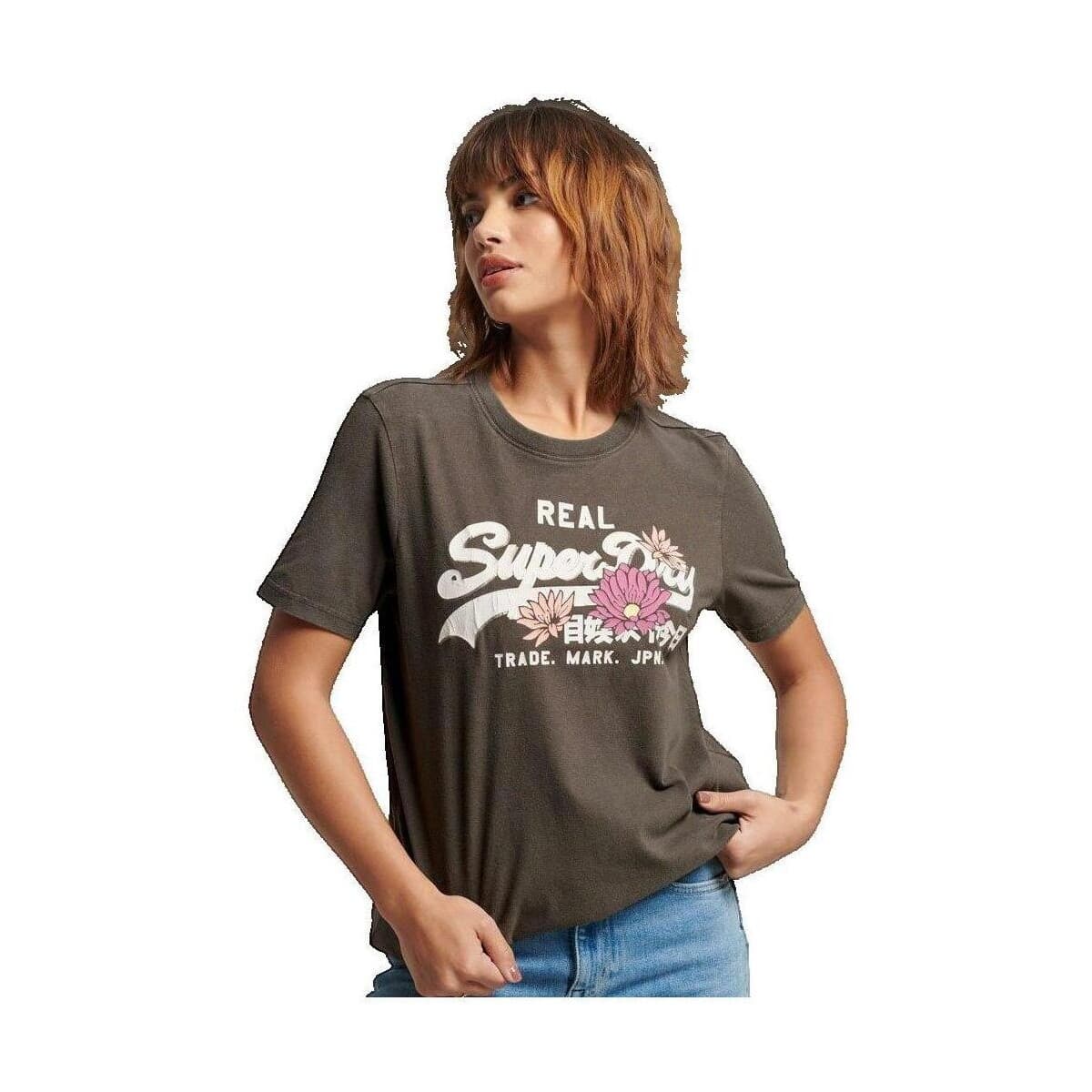 T-shirt με κοντά μανίκια Superdry T-shirt Vintage Narrative