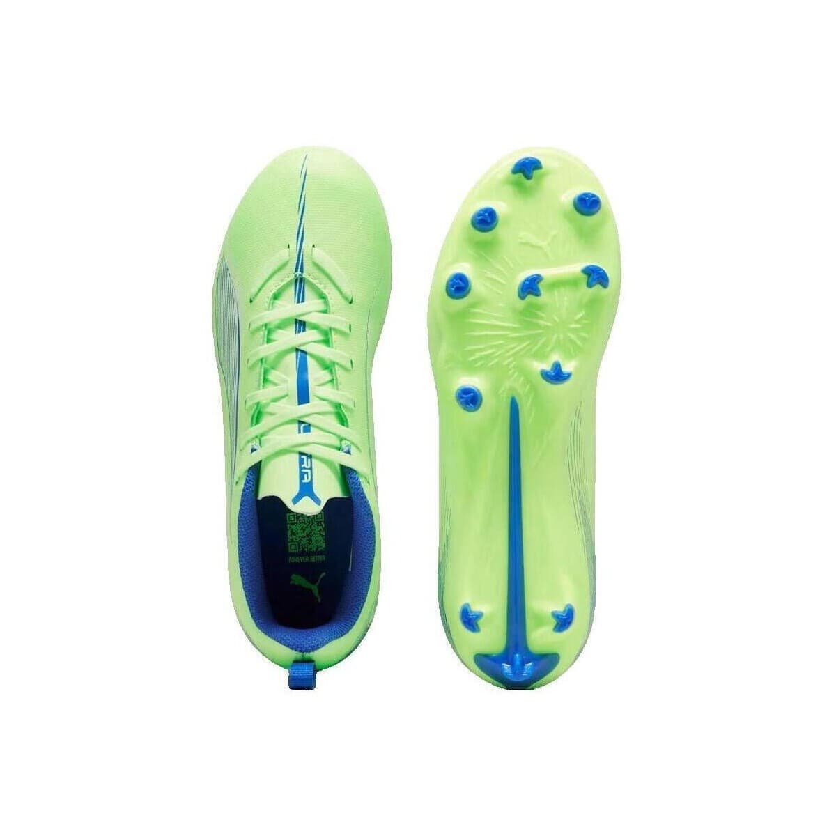Boys' Football Boots Puma Green