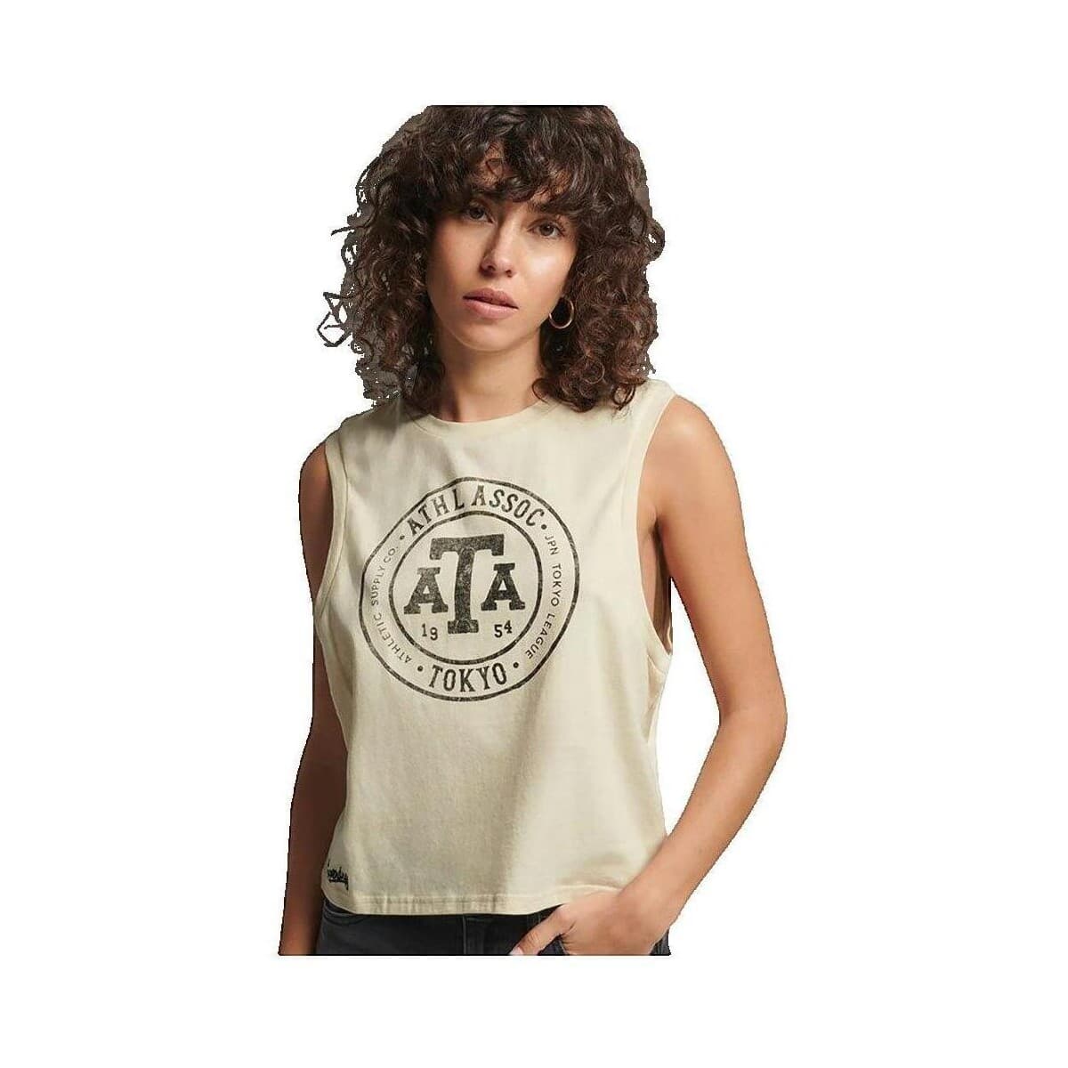 Women's Sleeveless Tops Superdry Red