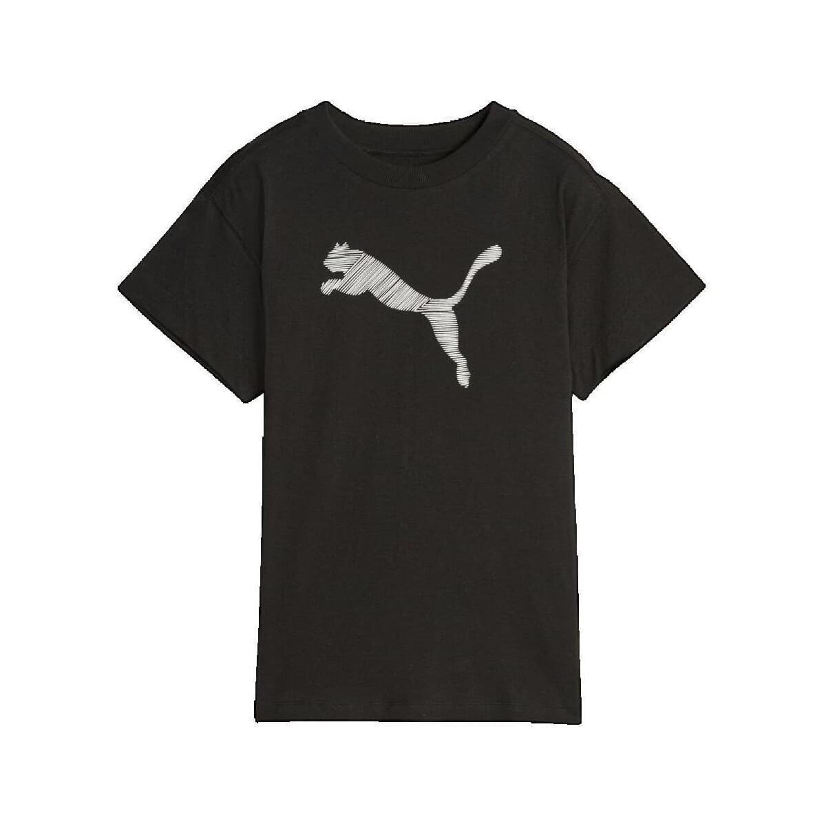 T-shirt με κοντά μανίκια Puma T-shirt HER noir