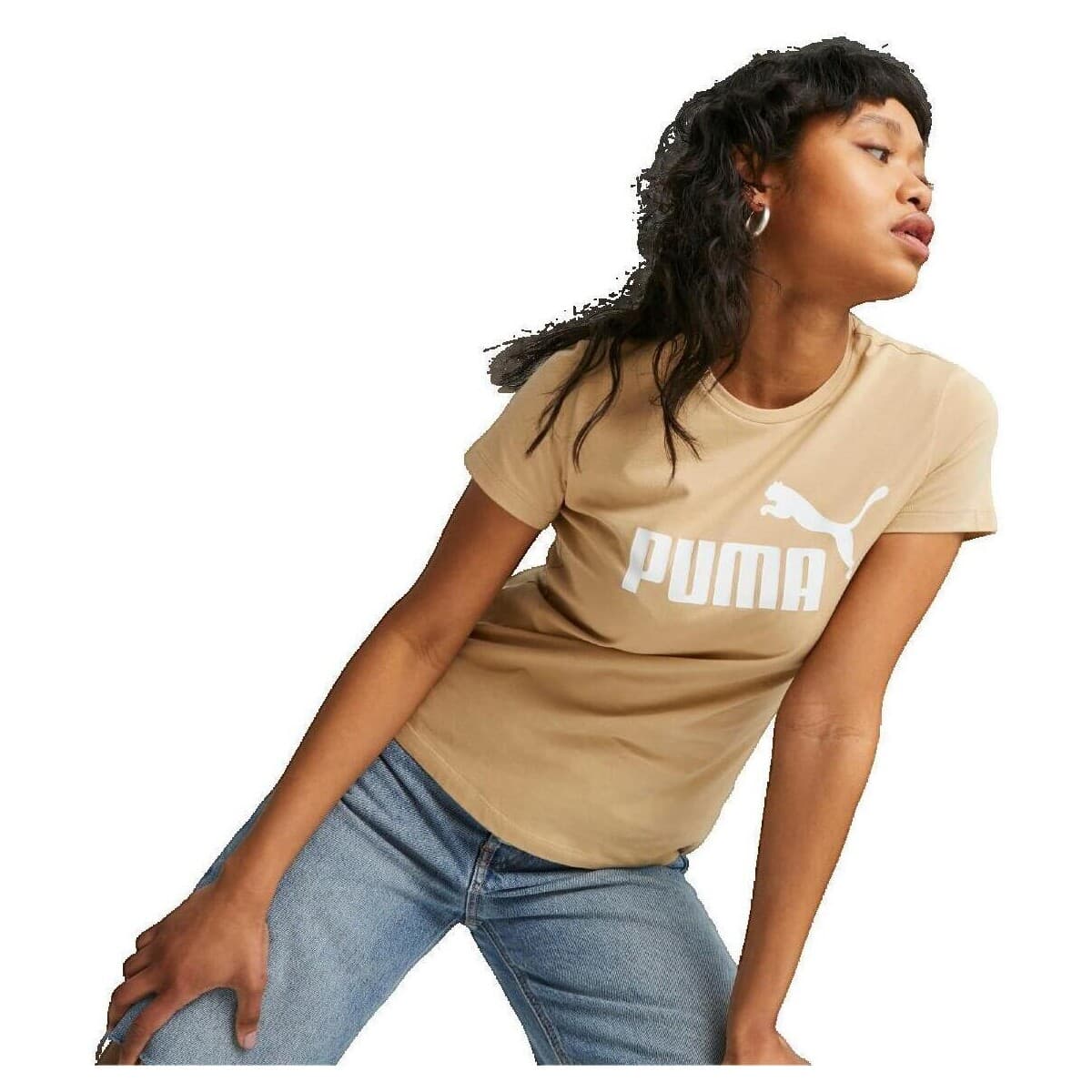Women's T-Shirts Puma Beige