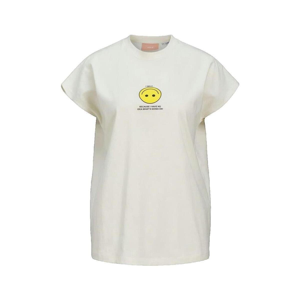 Women's T-Shirts Jack & Jones White