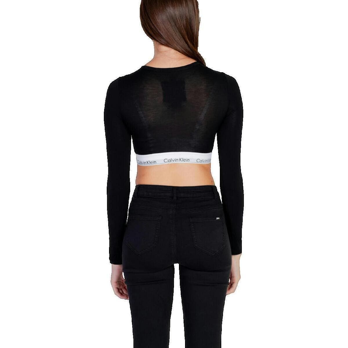 Women's T-Shirts Calvin Klein Black