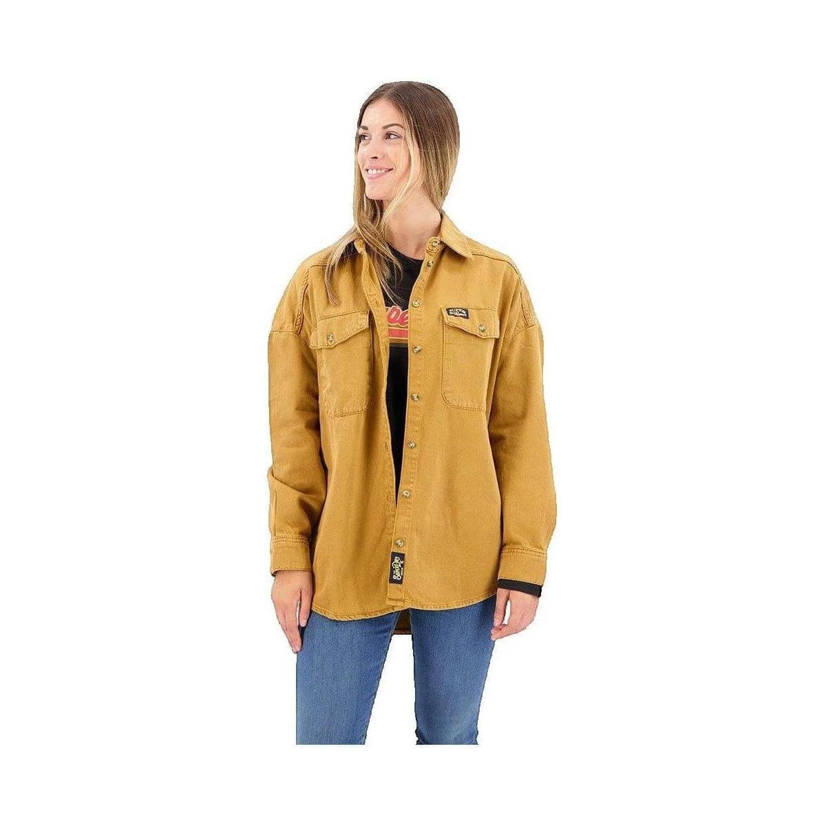 Women's Shirts Superdry Brown