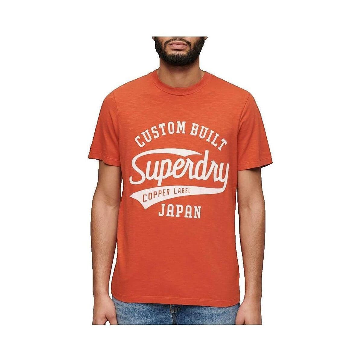 Men's T-Shirts Superdry Orange