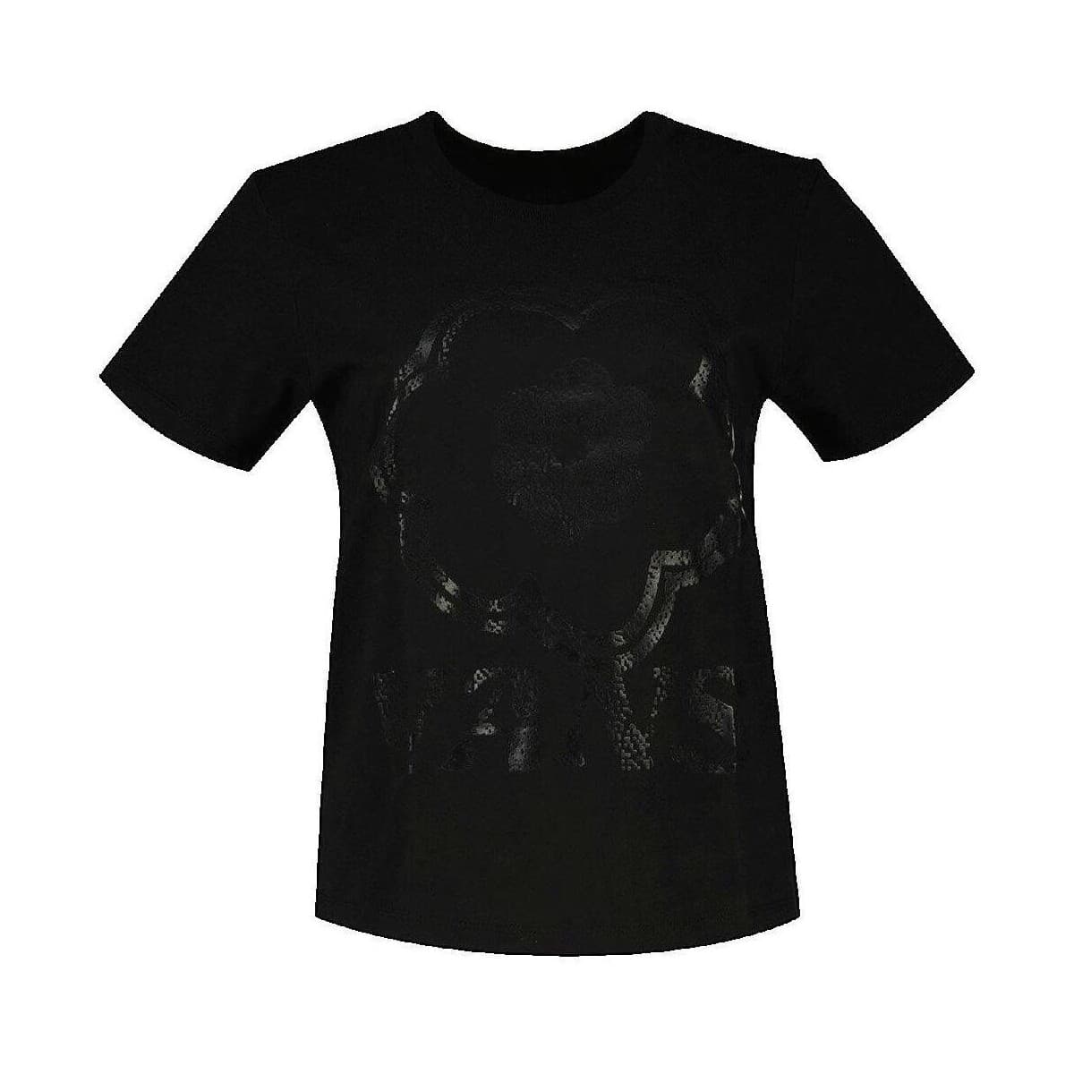Women's T-Shirts Vans Black