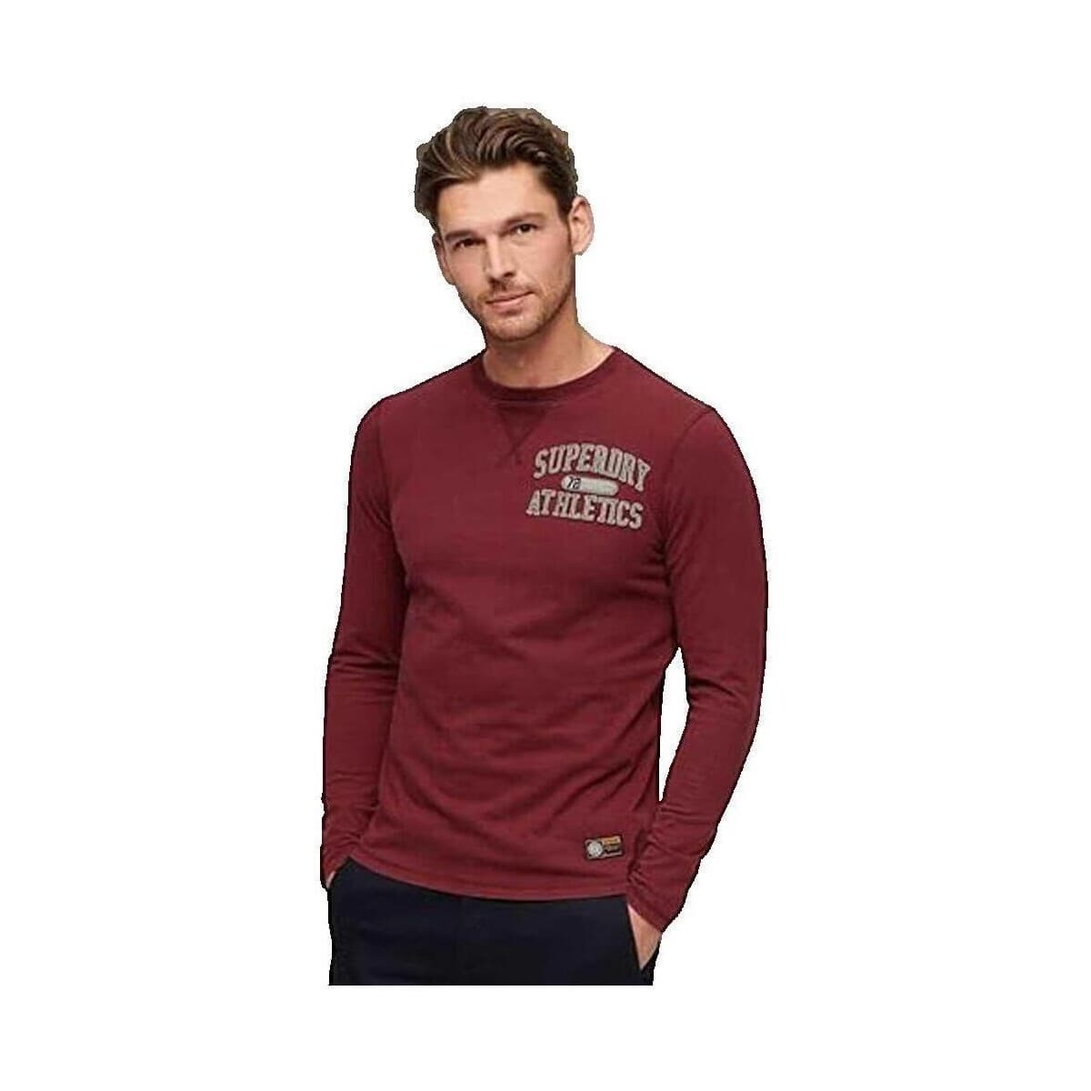 Men's T-Shirts Superdry Bordeaux
