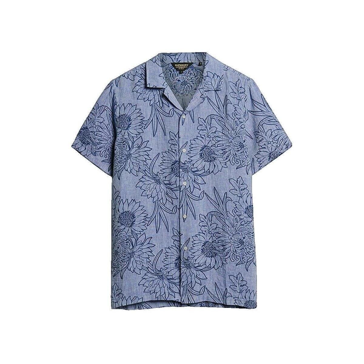 Men's Shirts Superdry Gray