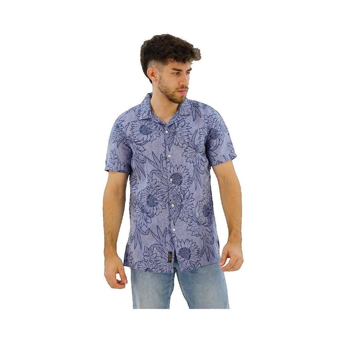 Men's Shirts Superdry Multicolor