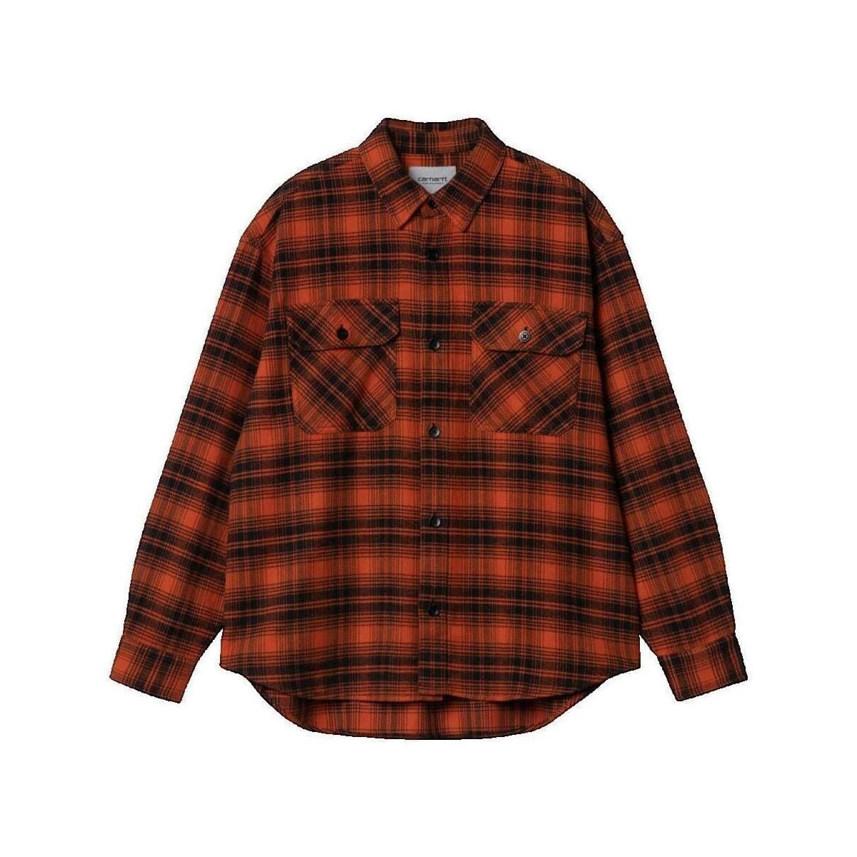 Πουκάμισο με μακριά μανίκια Carhartt Chemise Krenz en flanelle de coton