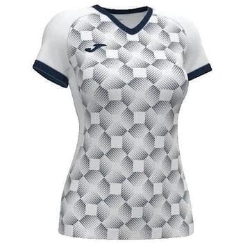 Women's Sports T-Shirts Joma White