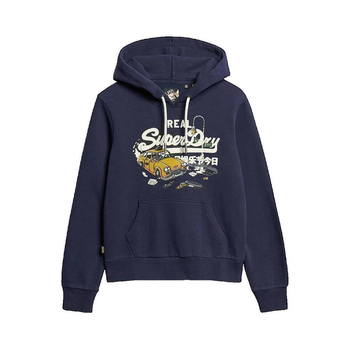 T-shirt με κουκούλα Superdry Sweat à capuche New York Vl Graphic