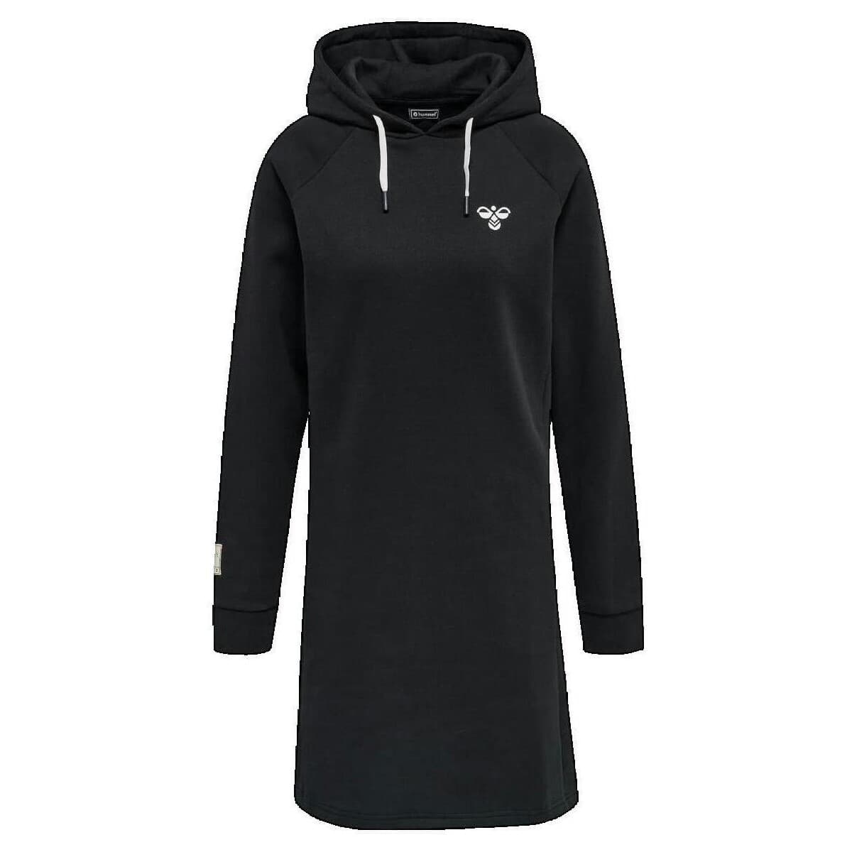 Κοντά Φορέματα hummel Robe sweat à capuche gris