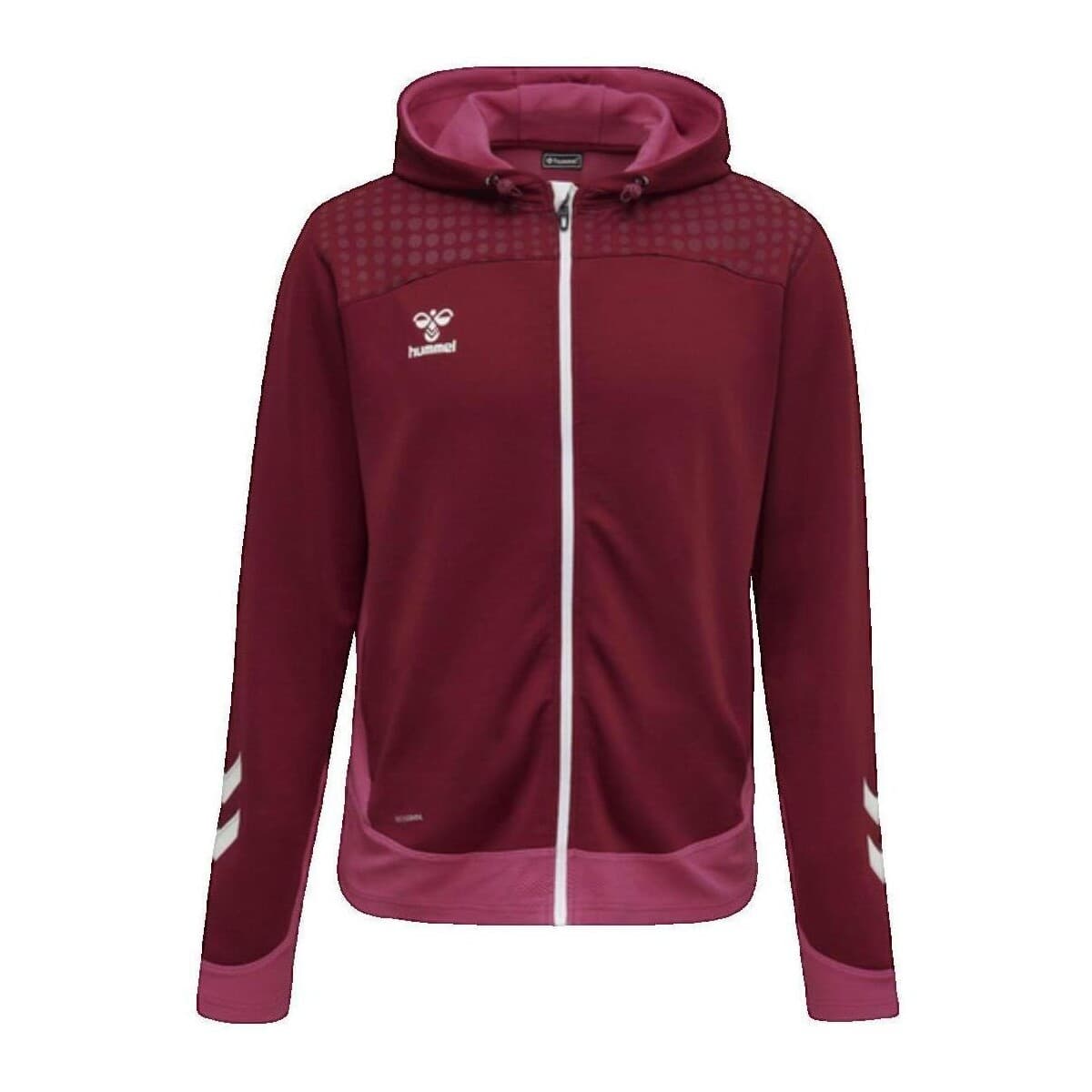 T-shirt με κουκούλα hummel Sweat à capuche Hmllead Zip Poly Hoodie