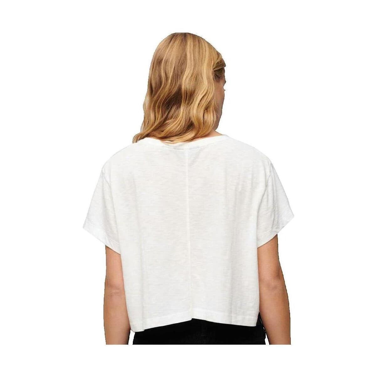 Women's T-Shirts Superdry White