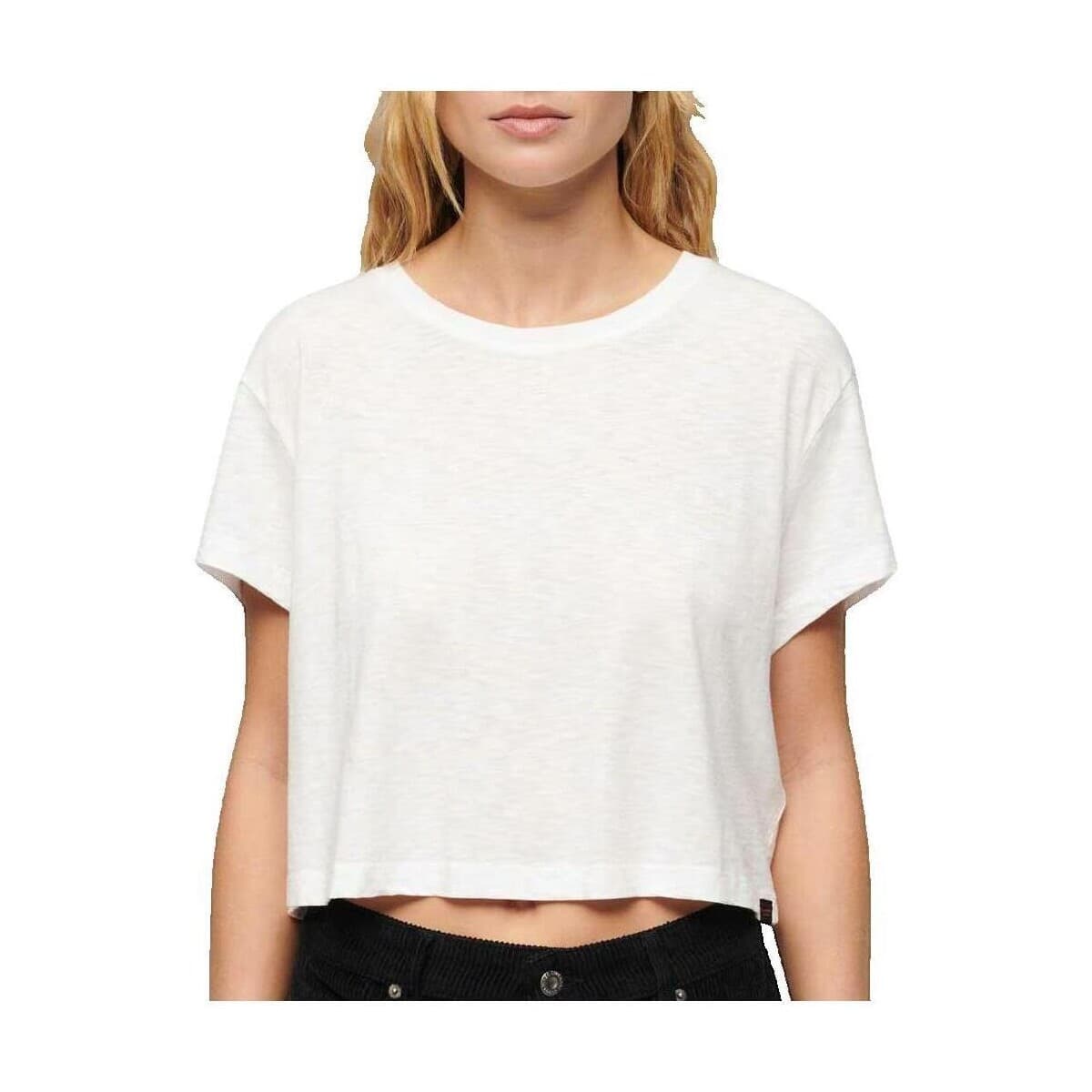Women's T-Shirts Superdry White