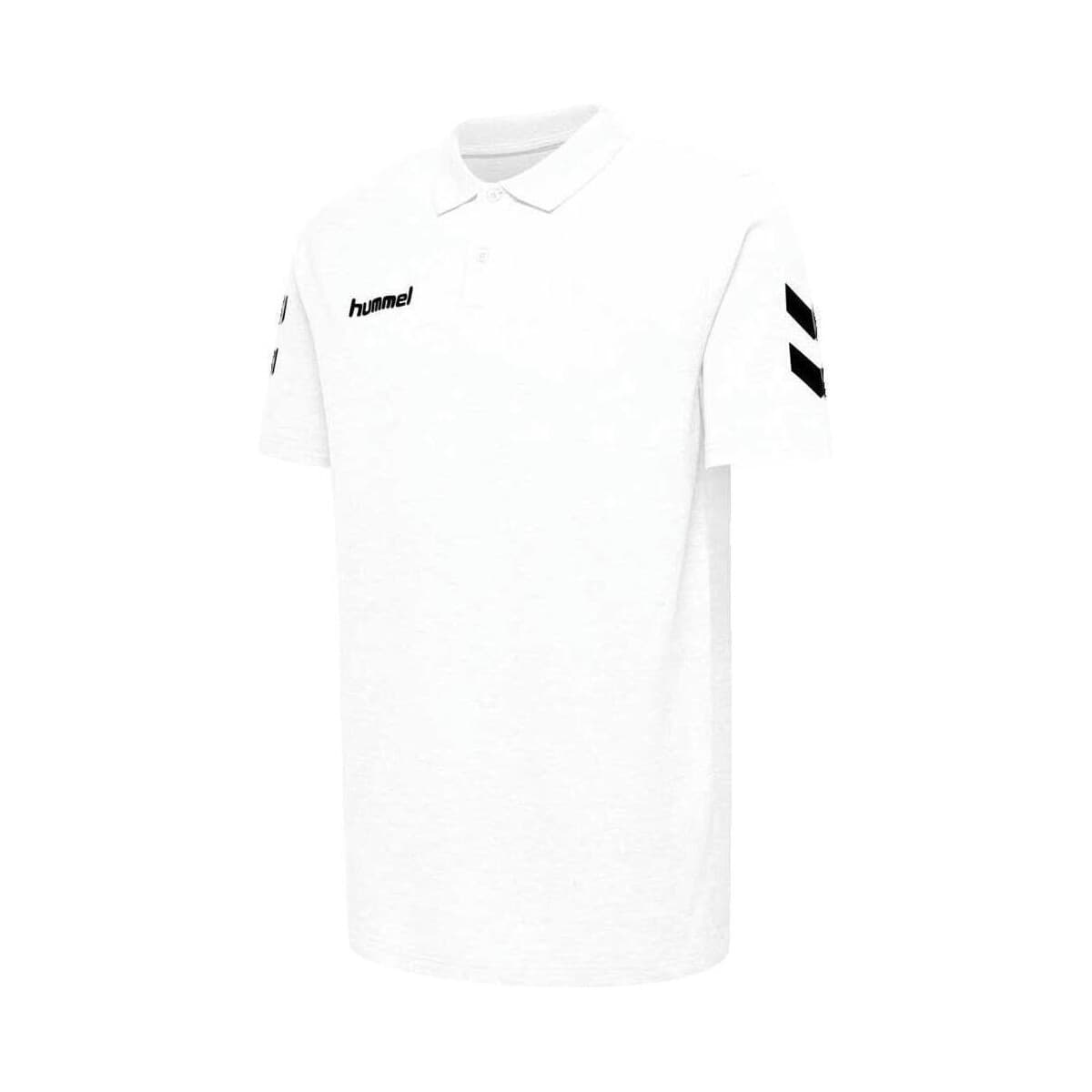 Πόλο με κοντά μανίκια hummel Polo Go Cotton blanc