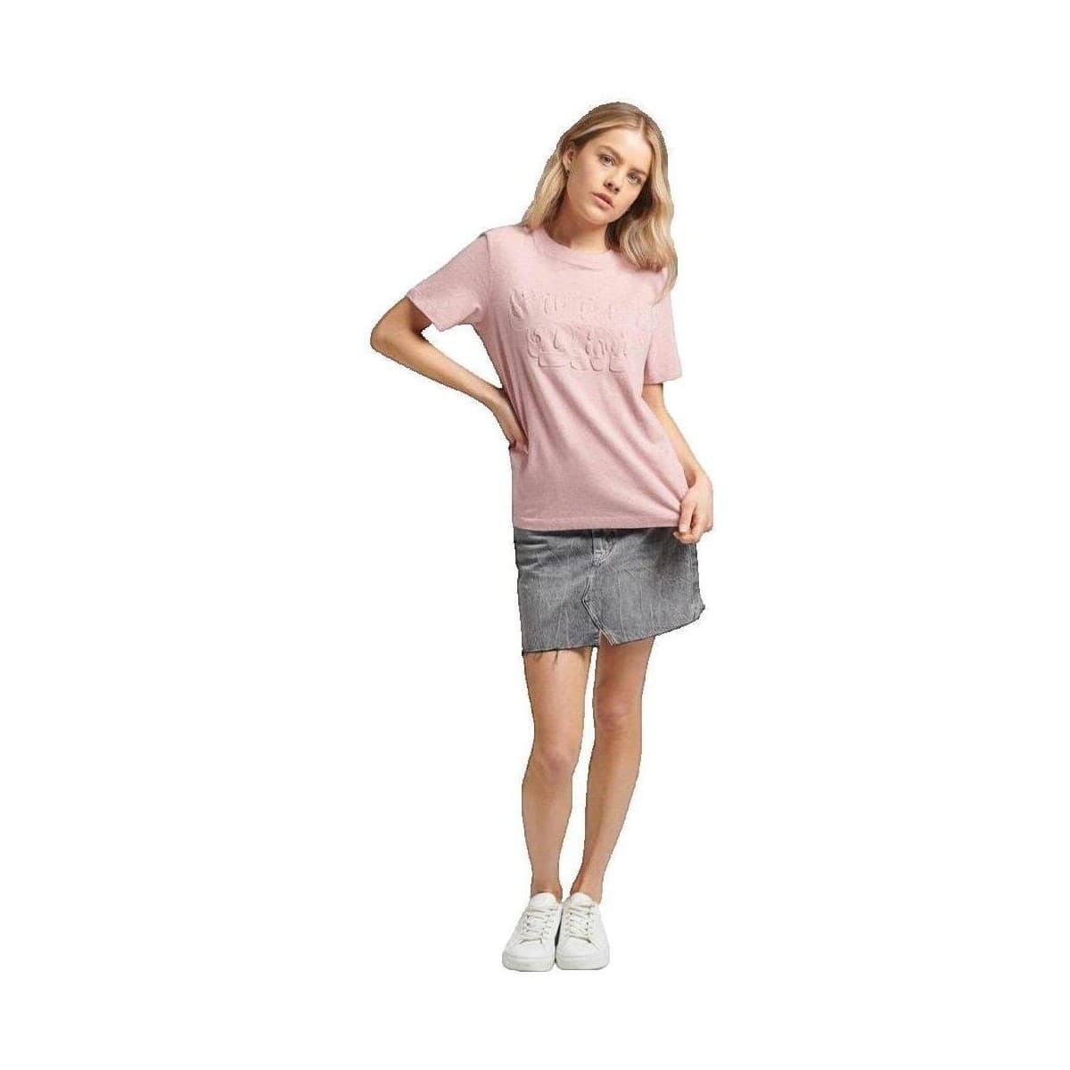 Women's T-Shirts Superdry Pink