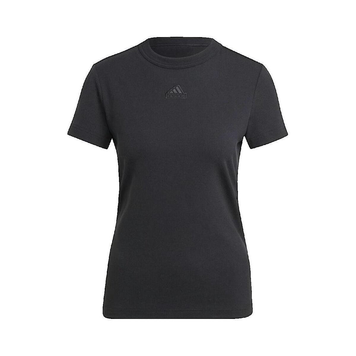 Women's T-Shirts adidas Black