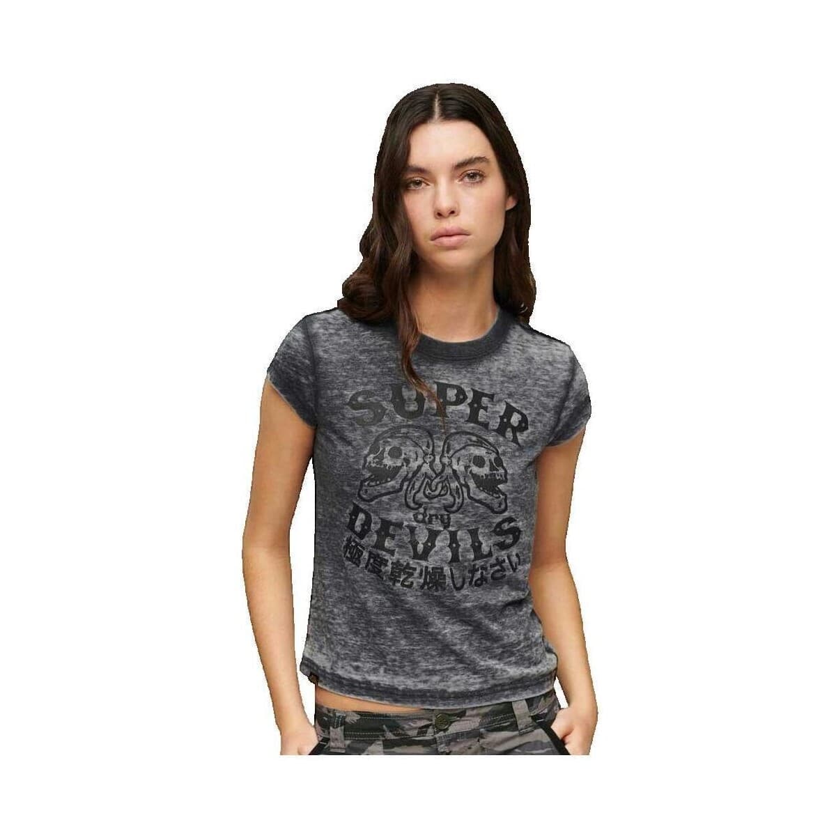 T-shirt με κοντά μανίκια Superdry T-shirt Retro Rocker