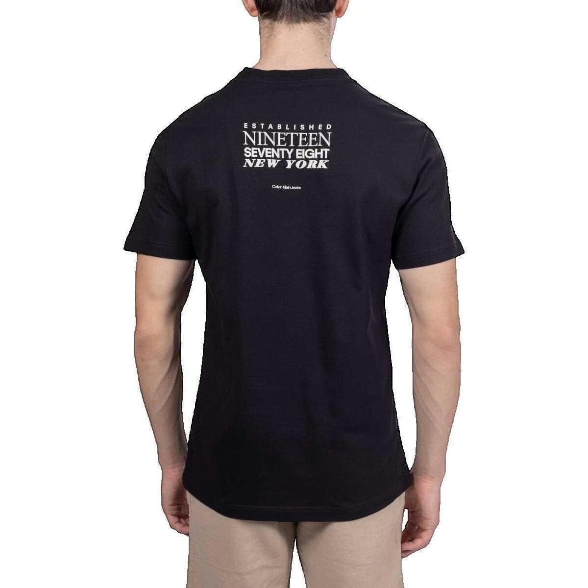 Men's T-Shirts Calvin Klein Black