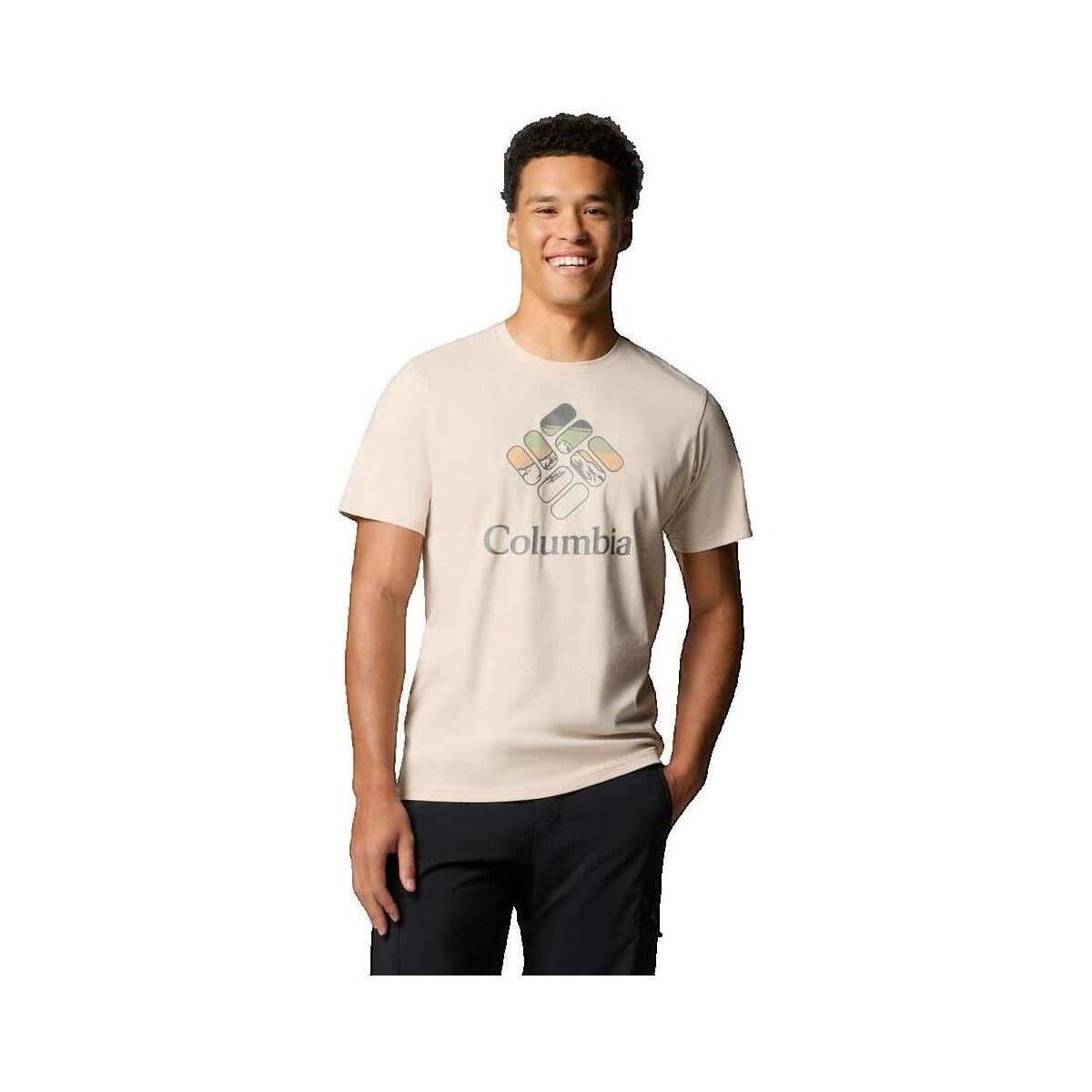 Women's T-Shirts Columbia Beige