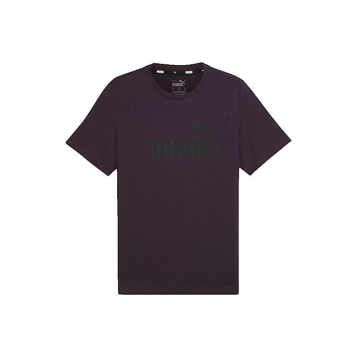 T-shirt με κοντά μανίκια Puma T-shirt Essential Logo Violet