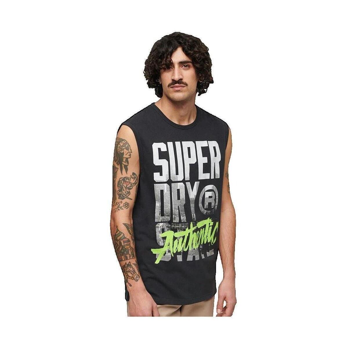 Men's T-Shirts Superdry Black