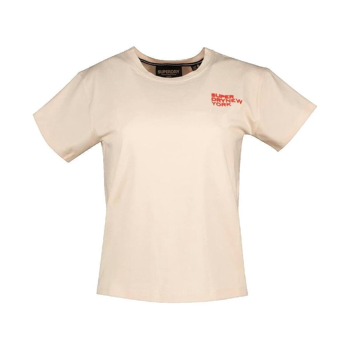 Women's T-Shirts Superdry Khaki