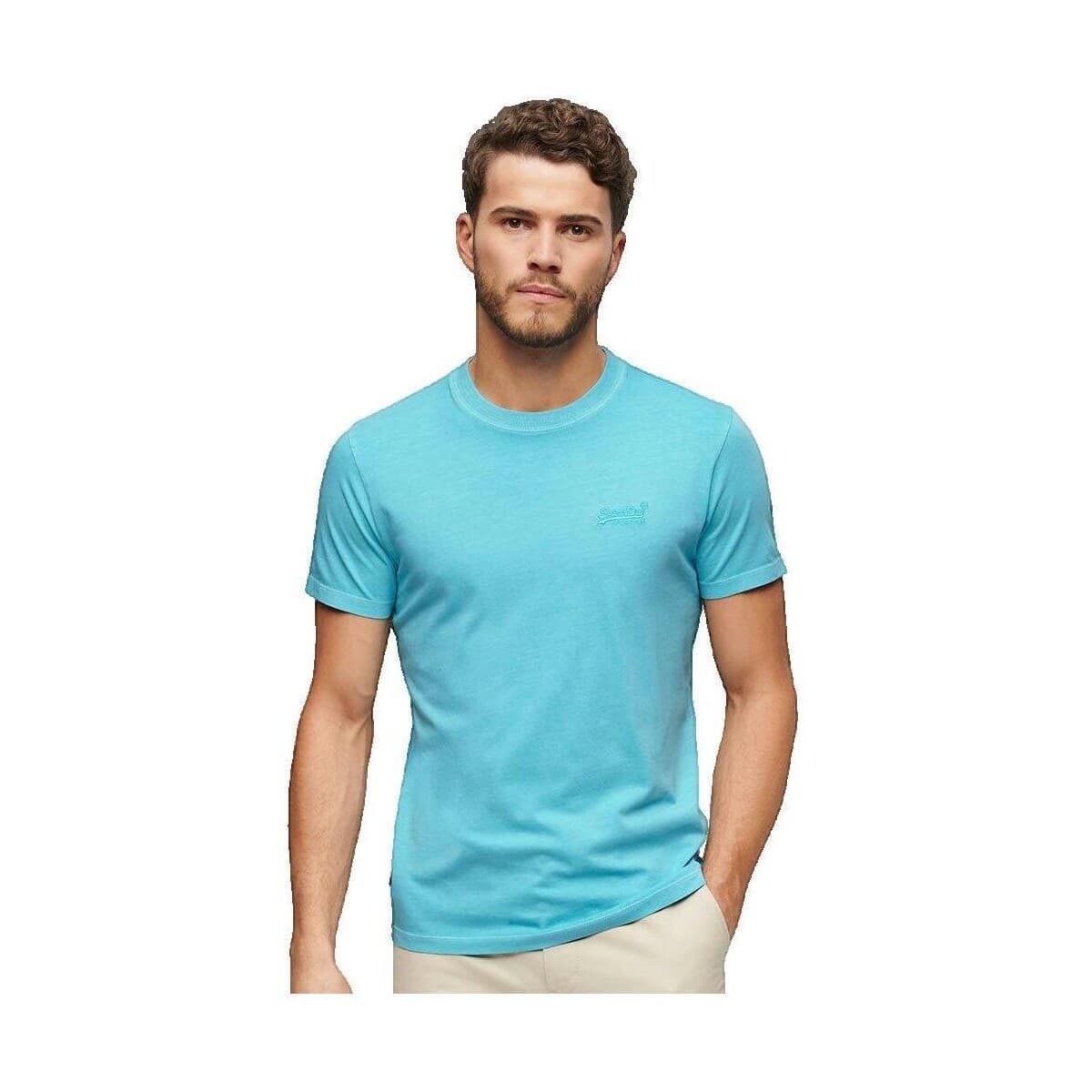 Men's T-Shirts Superdry Blue