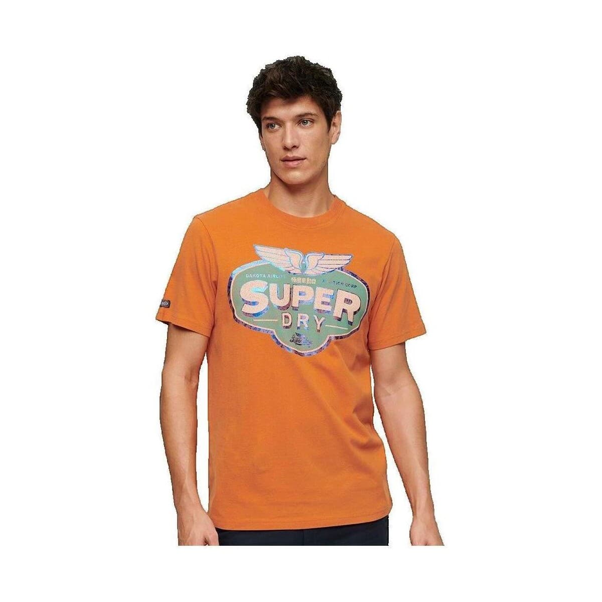 Men's T-Shirts Superdry Green